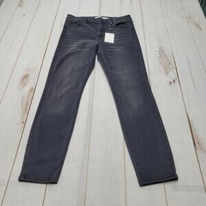 Hidden Amelia skinny jeans high rise gray dark wash stretch 30 NWT
